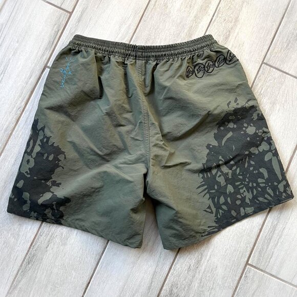 Cactus Jack by Travis Scott For Fragment Imagination Shorts Green - Picture 3 of 11